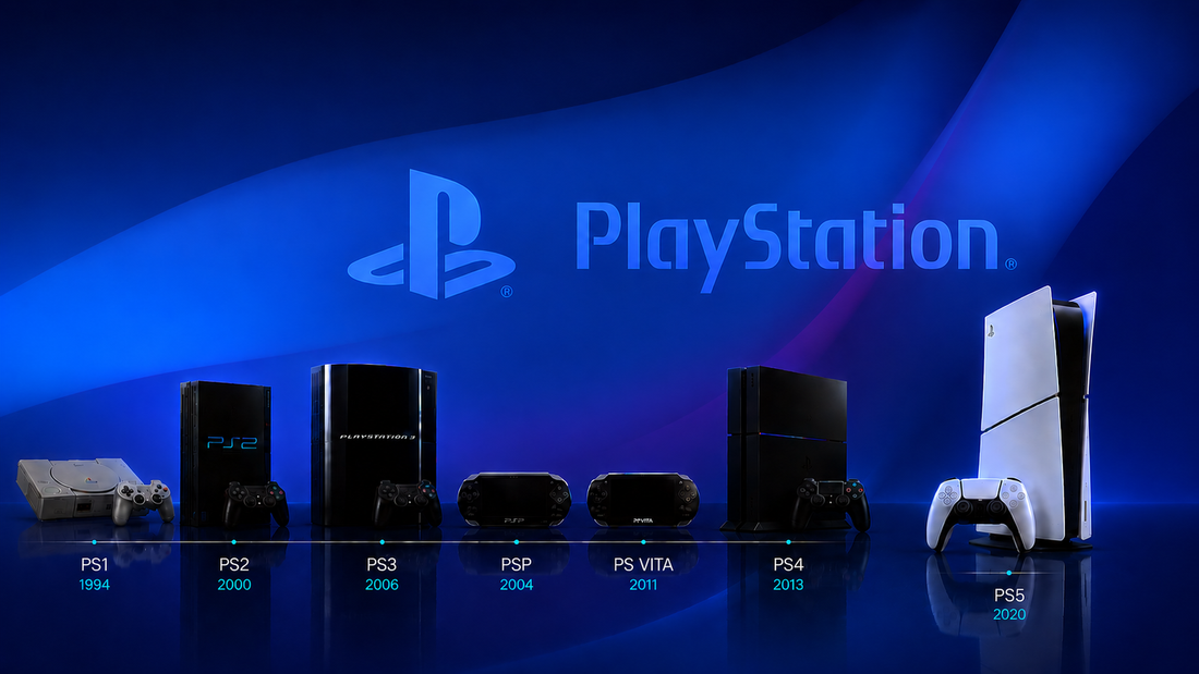 The Evolution of PlayStation: From PS1 to PS5
