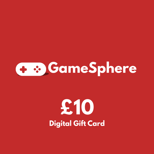 GameSphere £10 digital gift card for Nintendo, PlayStation and Xbox gaming products